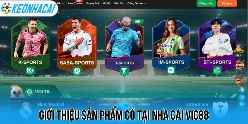 Vic88 - Sân Chơi Cược Kèo Bóng Xanh Chín, Nhiều Ưu Đãi 1 Giới thiệu sản phẩm có tại nhà cái Vic88