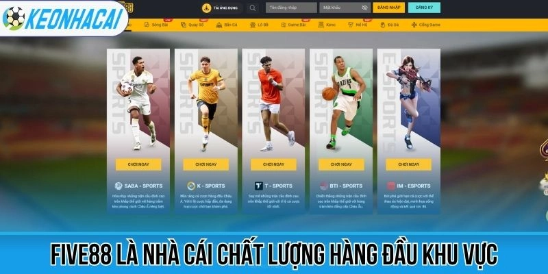 Nhà Cái Uy Tín - Tổng Hợp Top 20 Sân Chơi Chất Lượng 29 Five88 là nhà cái chất lượng hàng đầu khu vực