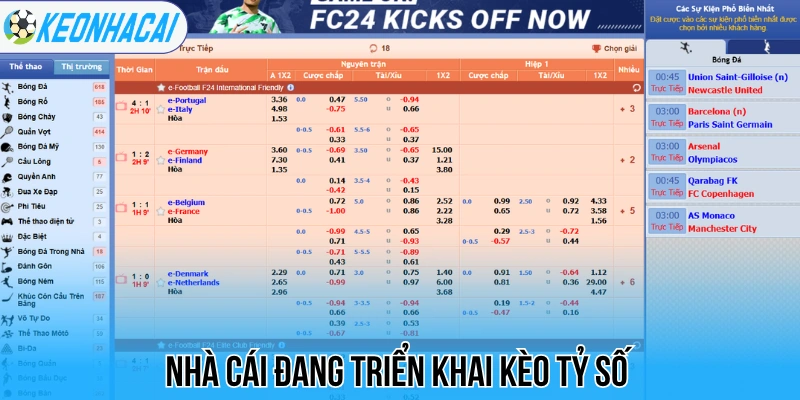 Top88 - Nhà Cái Cá Cược Thể Thao Hơn 10.000 Kèo Đấu Mỗi Ngày 3 Nhà cái triển khai kèo tỷ số với mức thưởng lớn