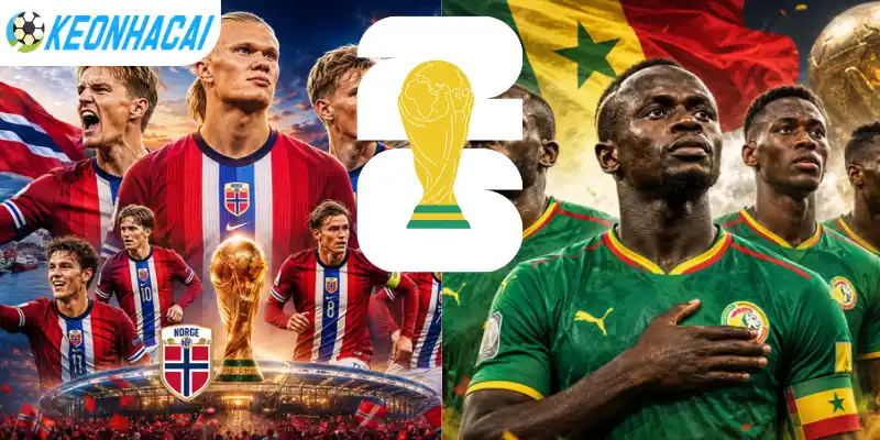 Soi Kèo Nhà Cái Na Uy Vs Sénégal - Bảng I World Cup 07h00 23/06/2026 4 Tỷ lệ kèo nhà cái trận đấu giữa Na Uy vs Senegal