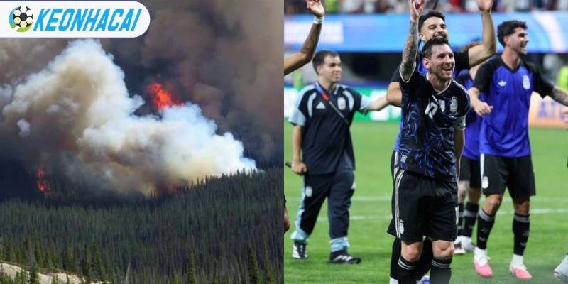 Chung Kết World Cup Tây Ban Nha - Argentina Có Thể Phải Hoãn 2 Khói cháy rừng gây nguy hại tới sức khỏe cầu thủ